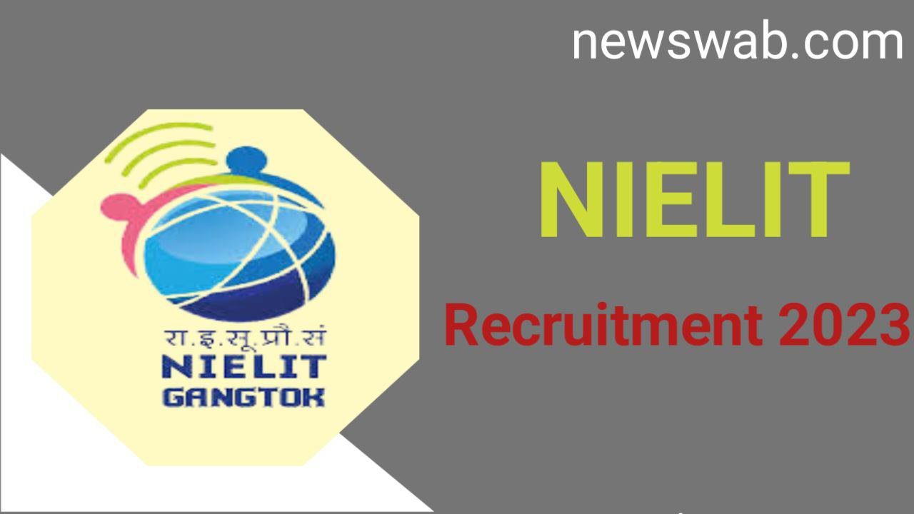 NIELIT Driver Recruitment 2023 Apply Online