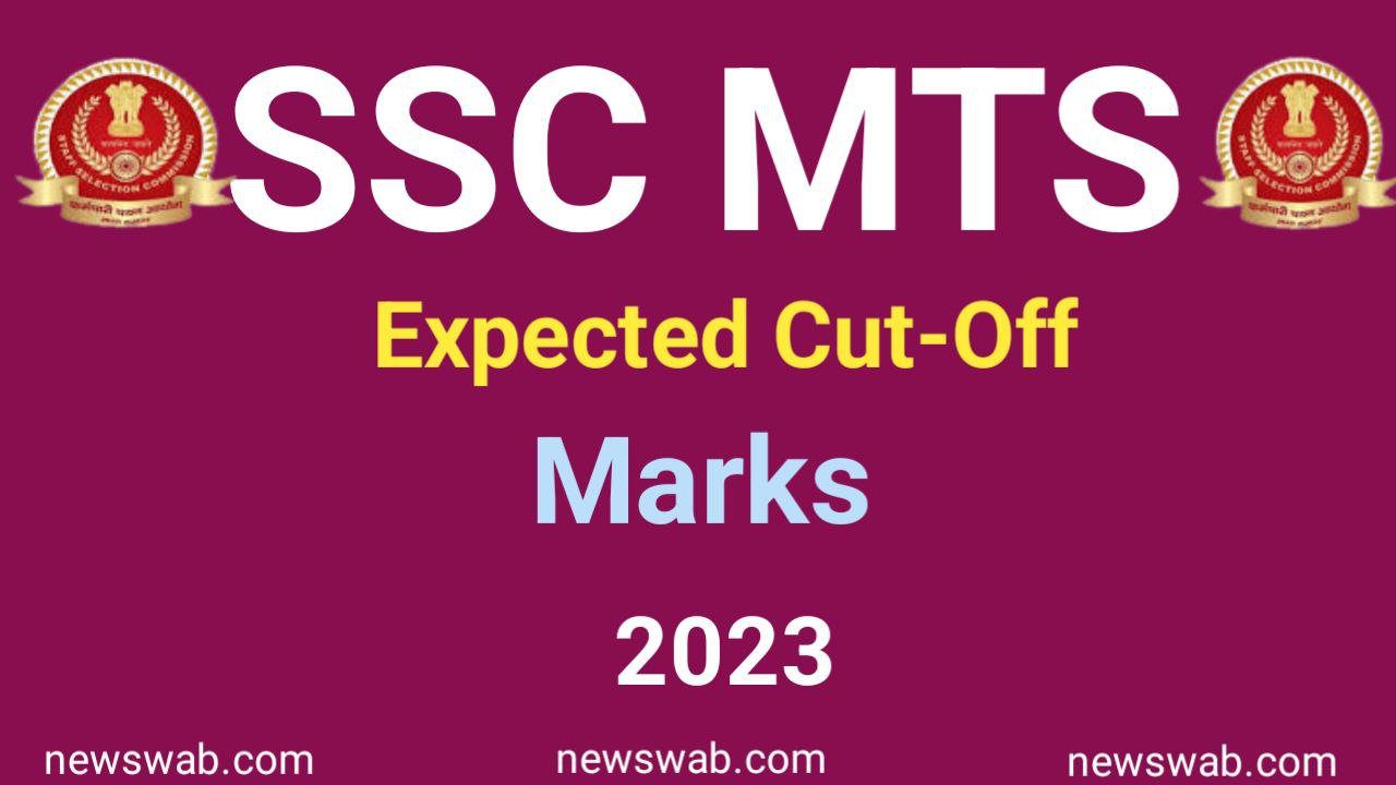 SSC MTS Cut Off 2023
