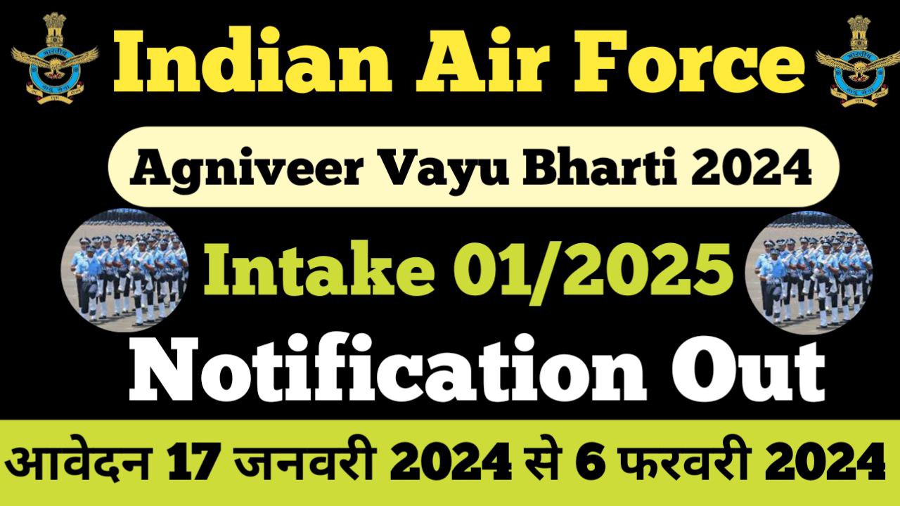 Indian Airforse Agniveer Bharti 2024